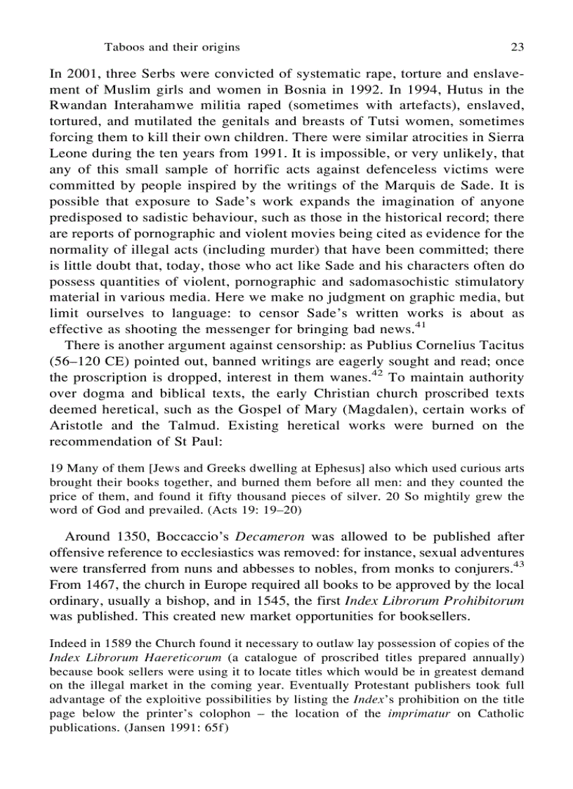 image for page Forbidden Words Taboo and the Censoring of Language