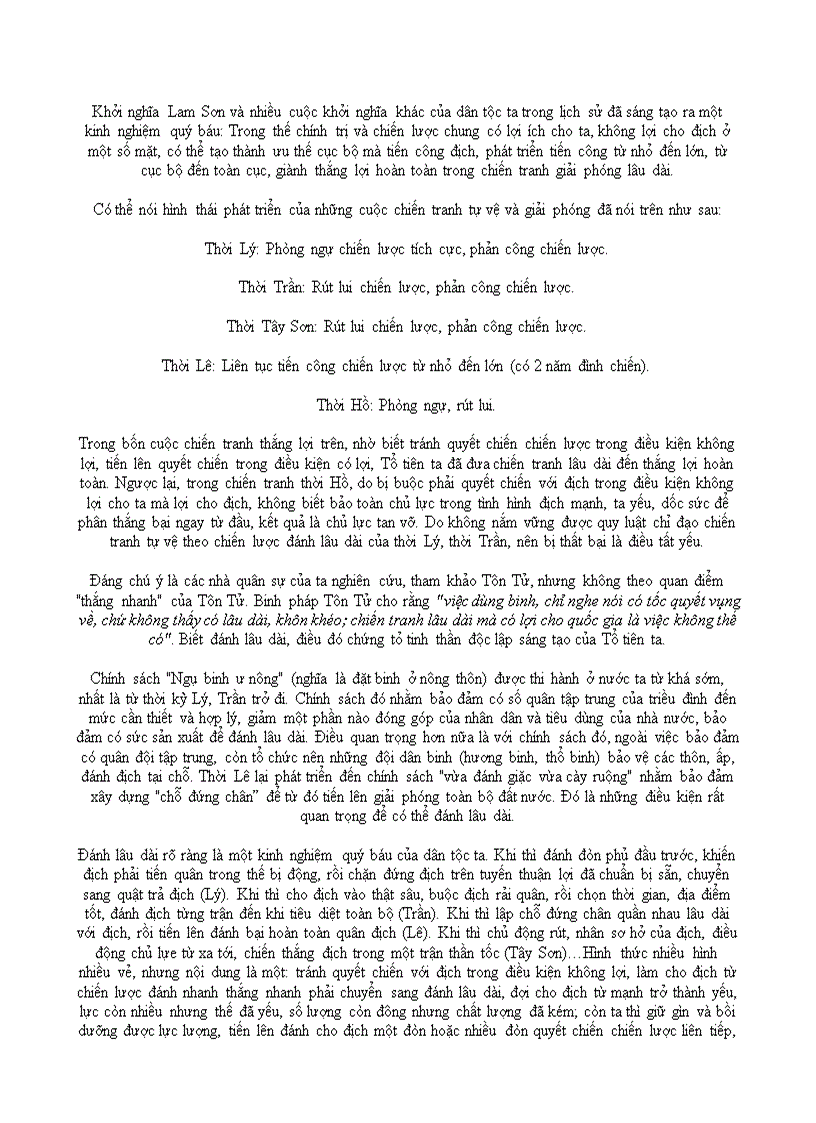 image for page Nghệ thuật quân sự việt nam trong chiến tranh giải phóng và bảo vệ tổ quốc