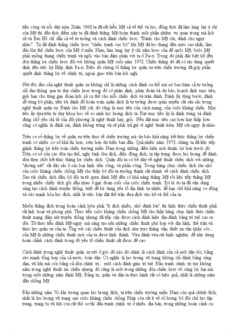image for page Nghệ thuật quân sự việt nam trong chiến tranh giải phóng và bảo vệ tổ quốc