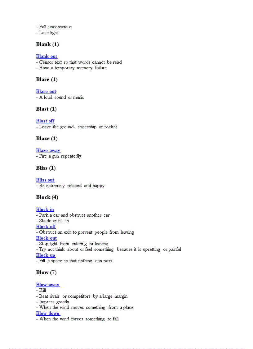 image for page Phrasal Verb Dictionary