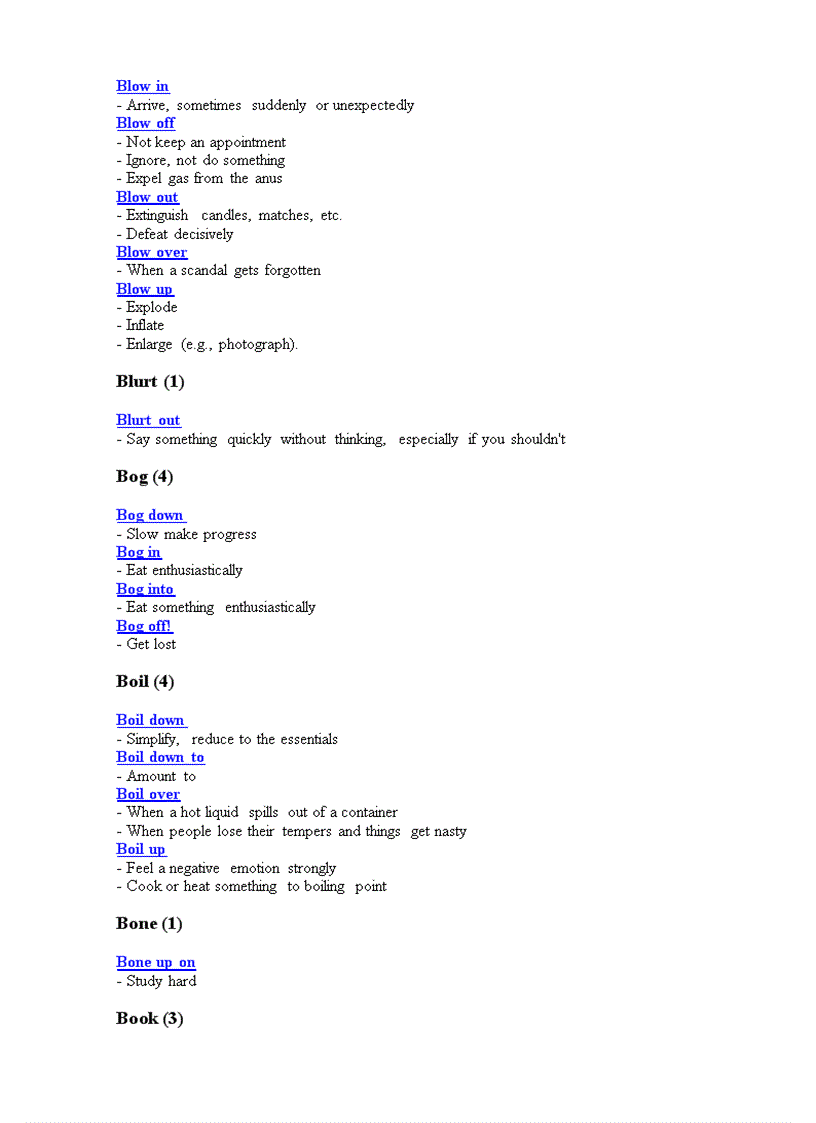 image for page Phrasal Verb Dictionary