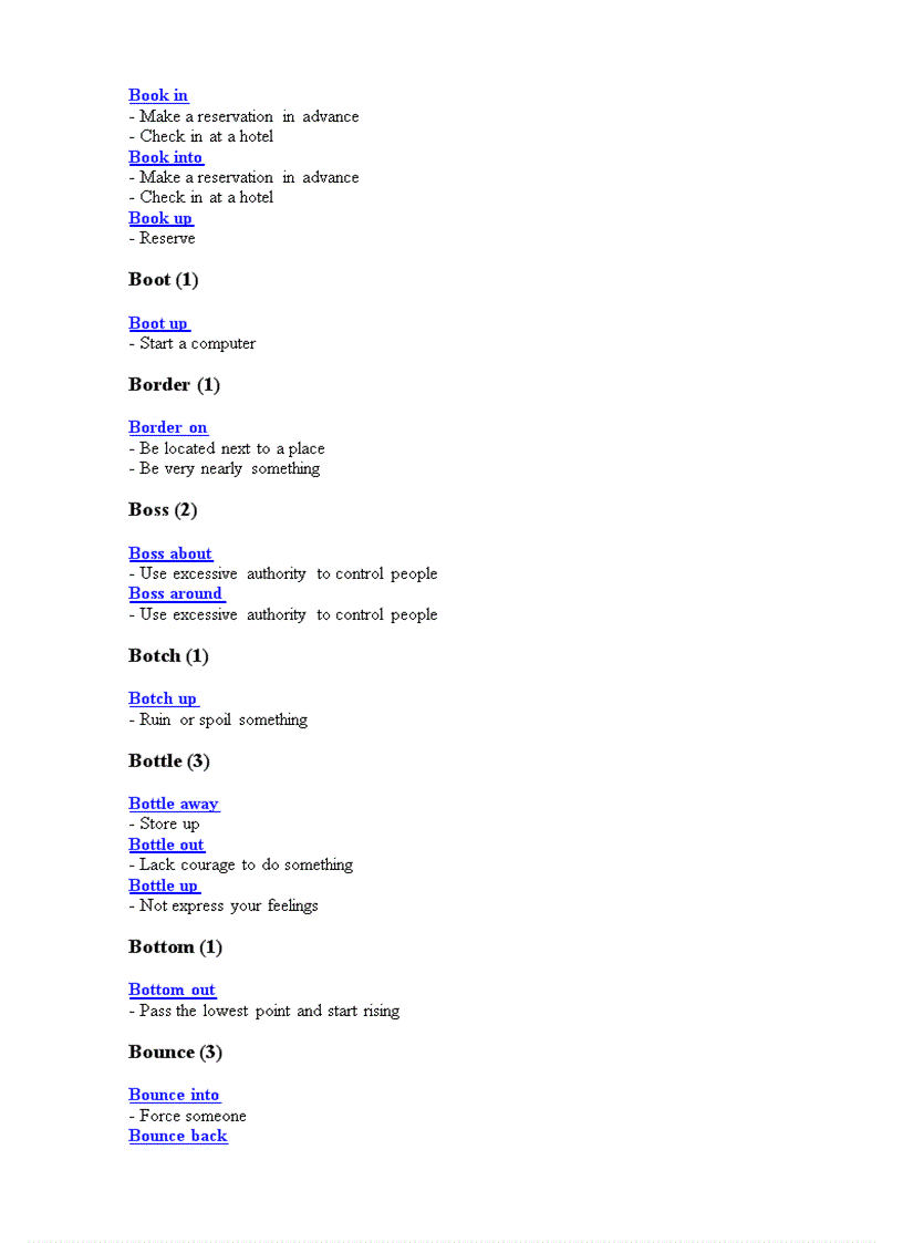 image for page Phrasal Verb Dictionary