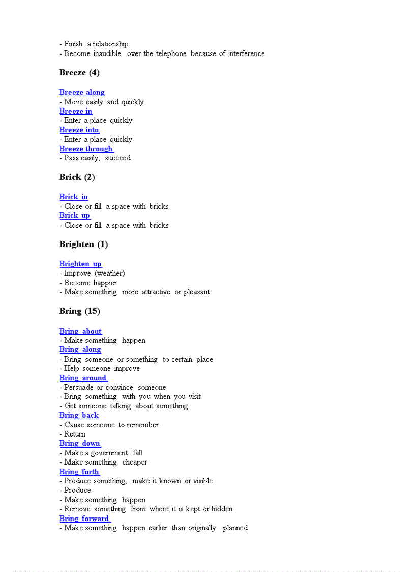 image for page Phrasal Verb Dictionary