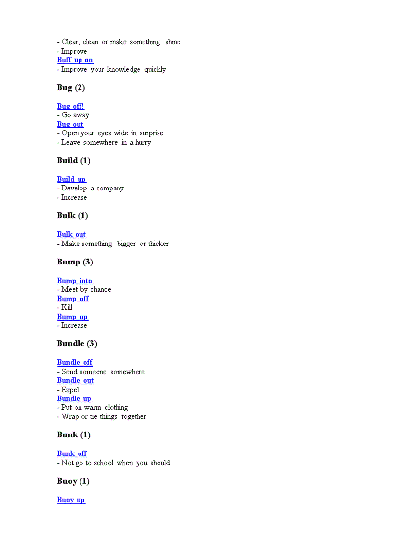 image for page Phrasal Verb Dictionary