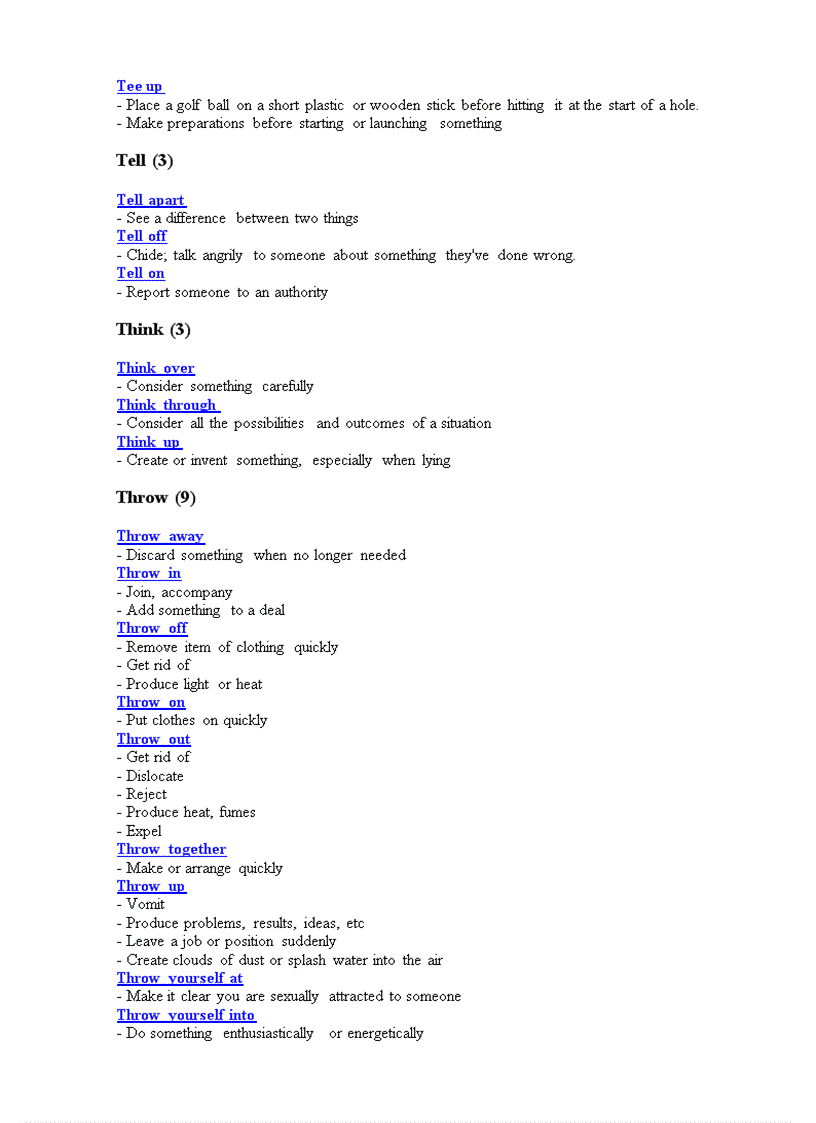 image for page Phrasal Verb Dictionary