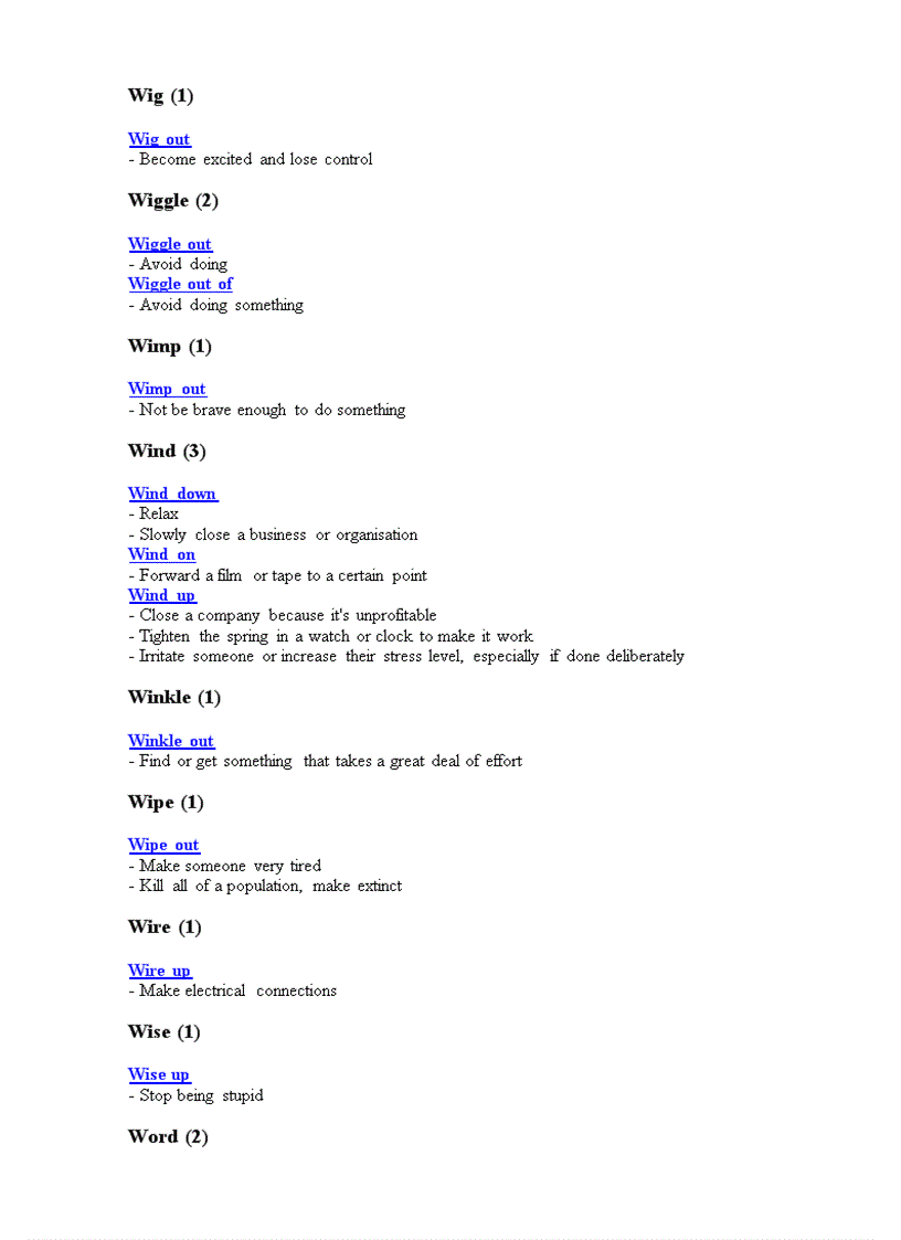 image for page Phrasal Verb Dictionary