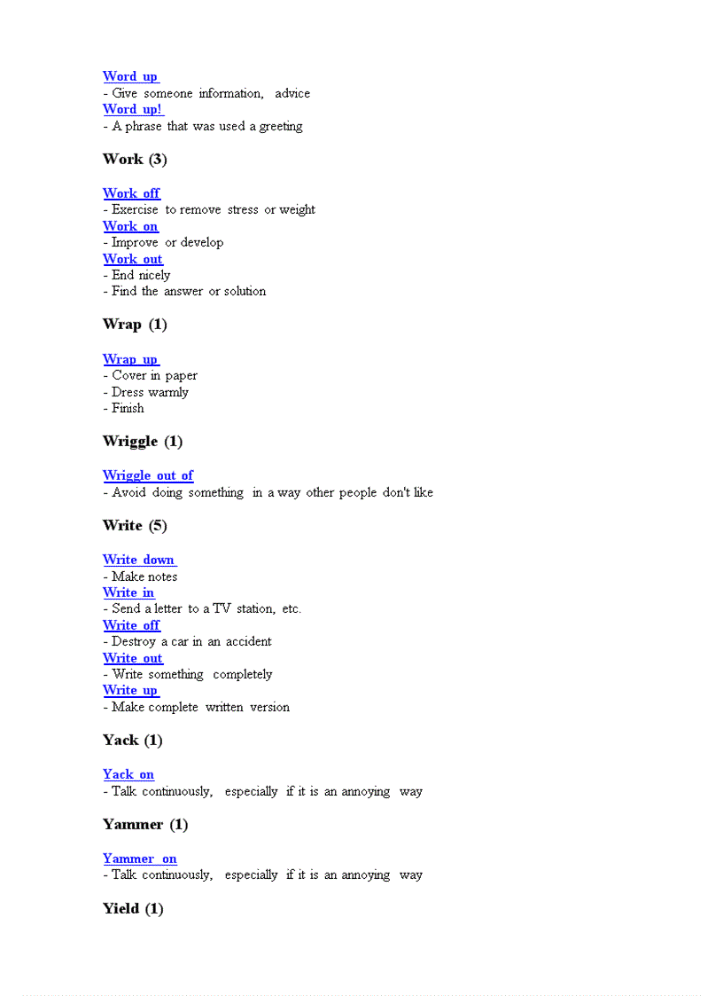 image for page Phrasal Verb Dictionary