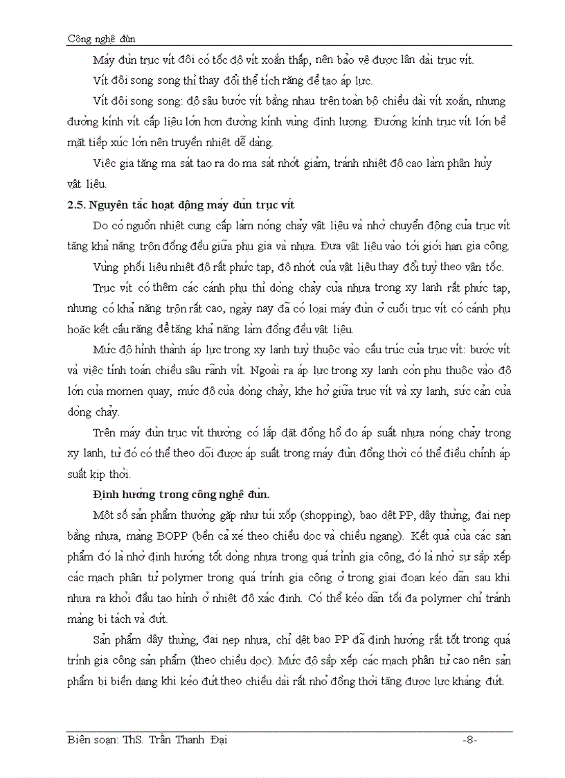 image for page Công Nghệ Polymer Công Nghệ Đùn