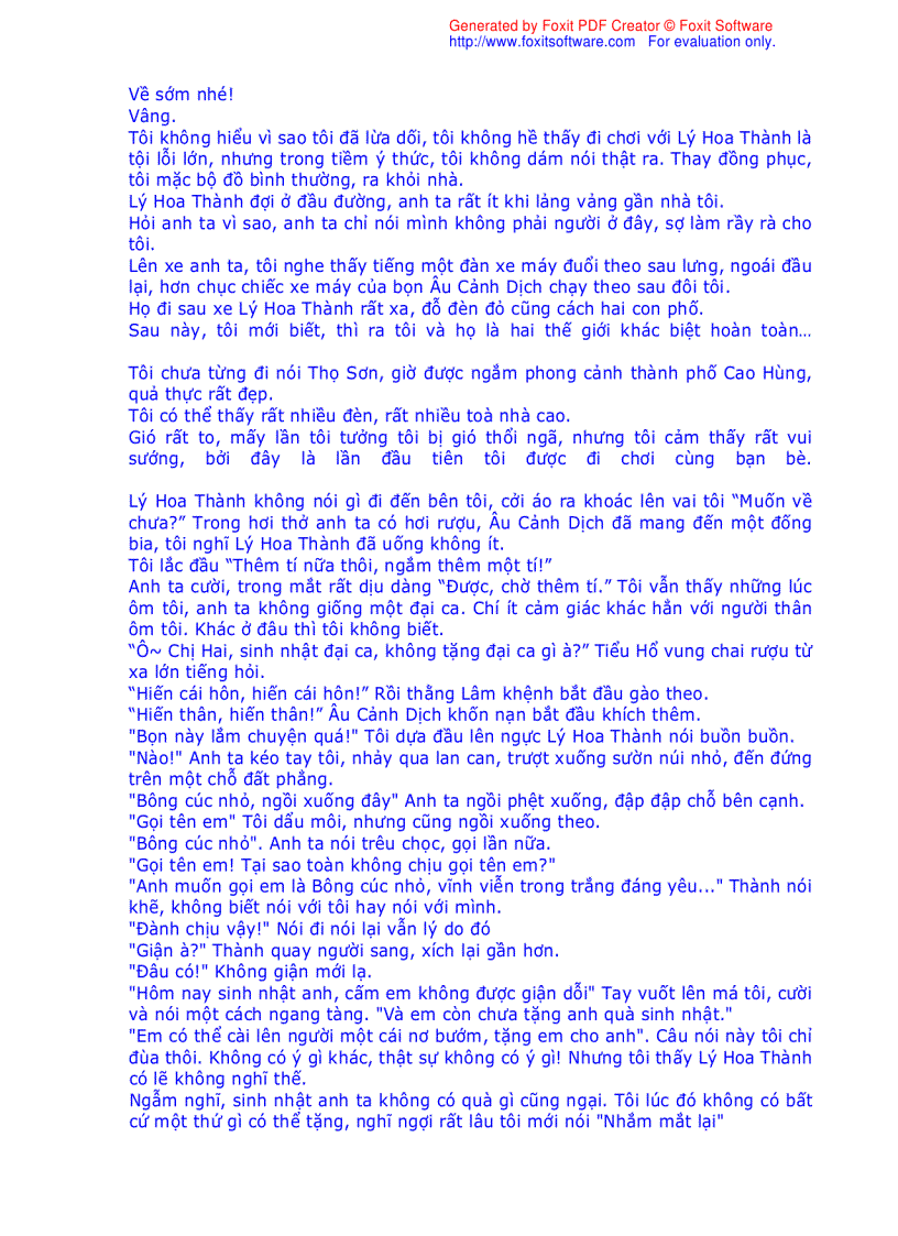 image for page Tiểu thuyết văn học Bông cúc nhỏ