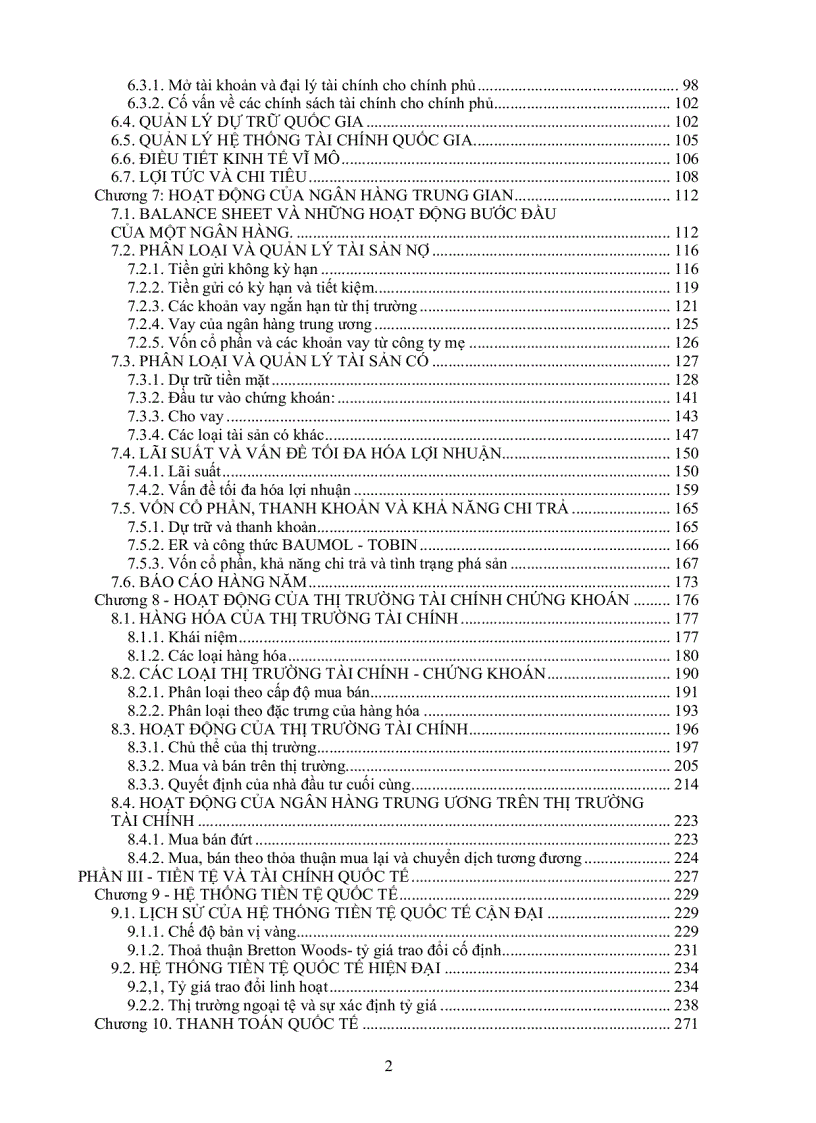 image for page Tiền và hoạt động ngân hàng Le Vinh Danh