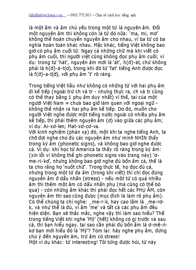 image for page Làm sao nghe được tiếng anh nghe bằng tai