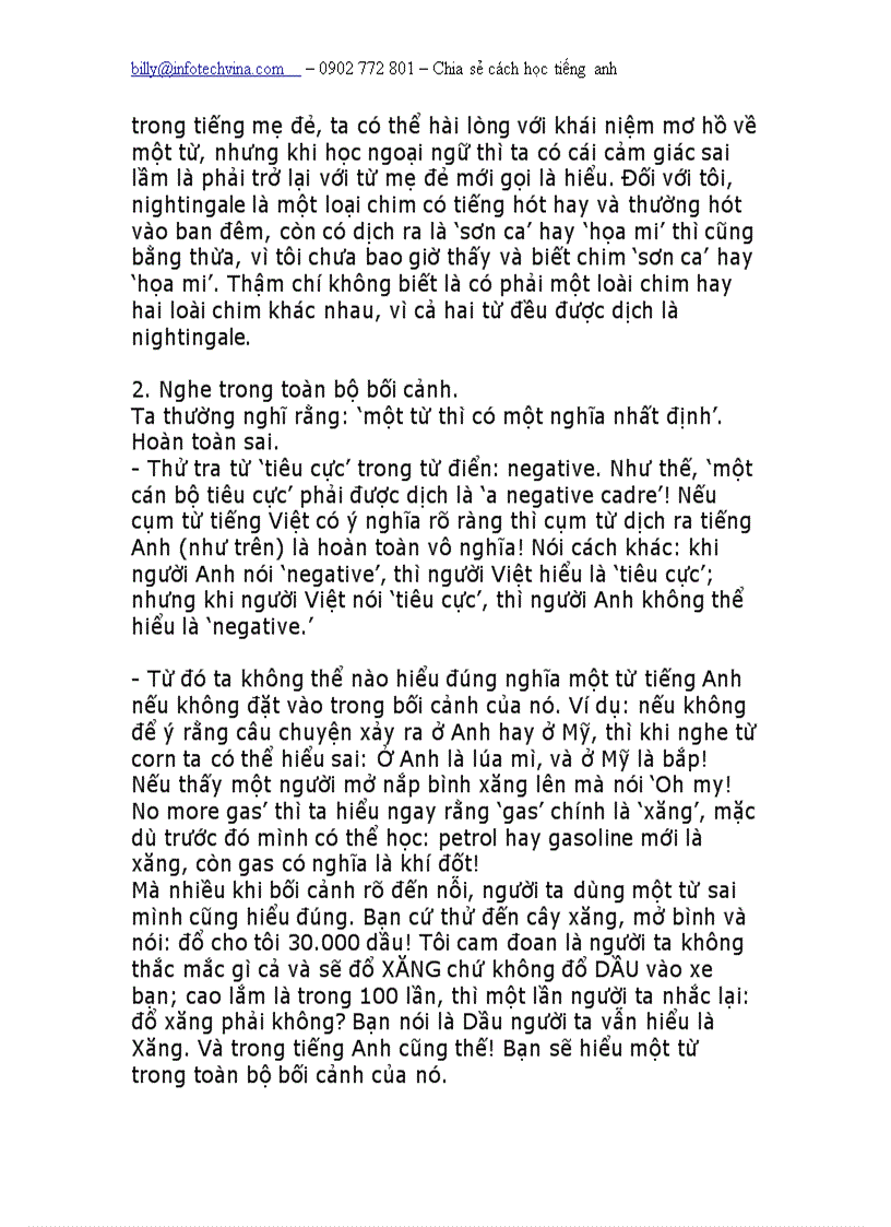 image for page Làm sao nghe được tiếng anh nghe bằng tai