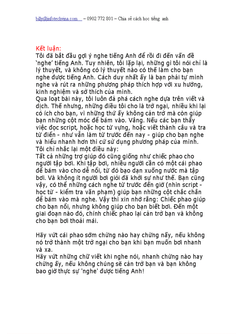 image for page Làm sao nghe được tiếng anh nghe bằng tai