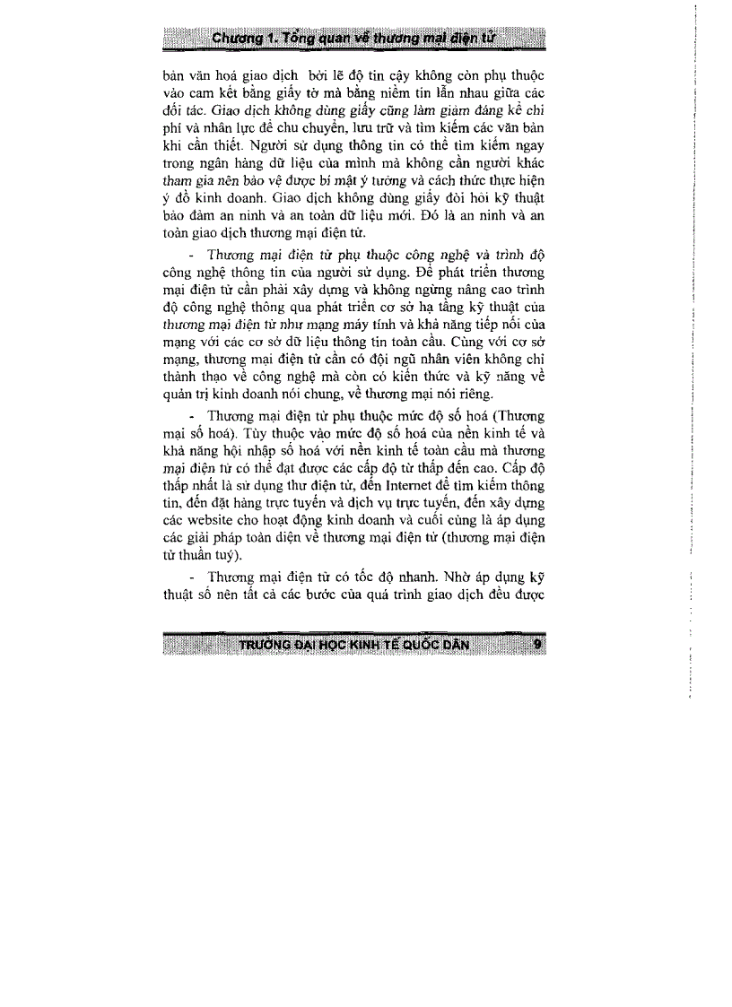 image for page Giáo trình cơ bản về Thương mại điện tử TS Trần Văn Hòe 2006