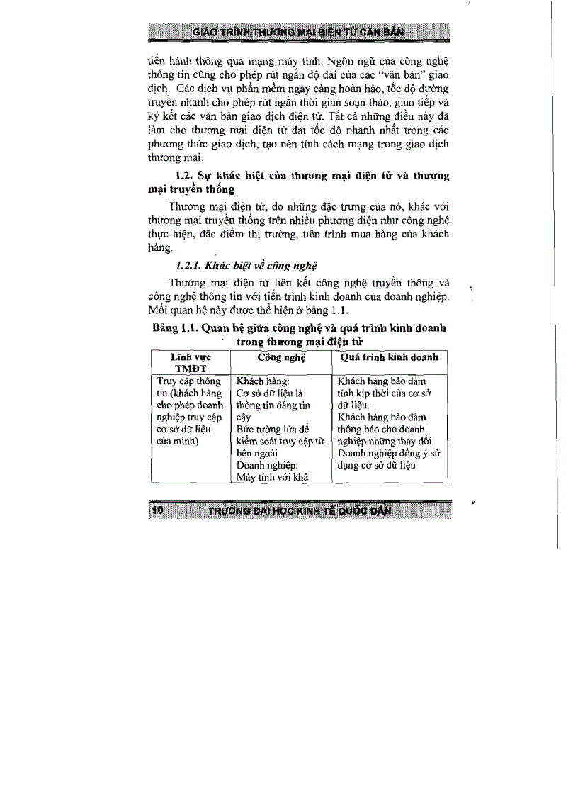 image for page Giáo trình cơ bản về Thương mại điện tử TS Trần Văn Hòe 2006