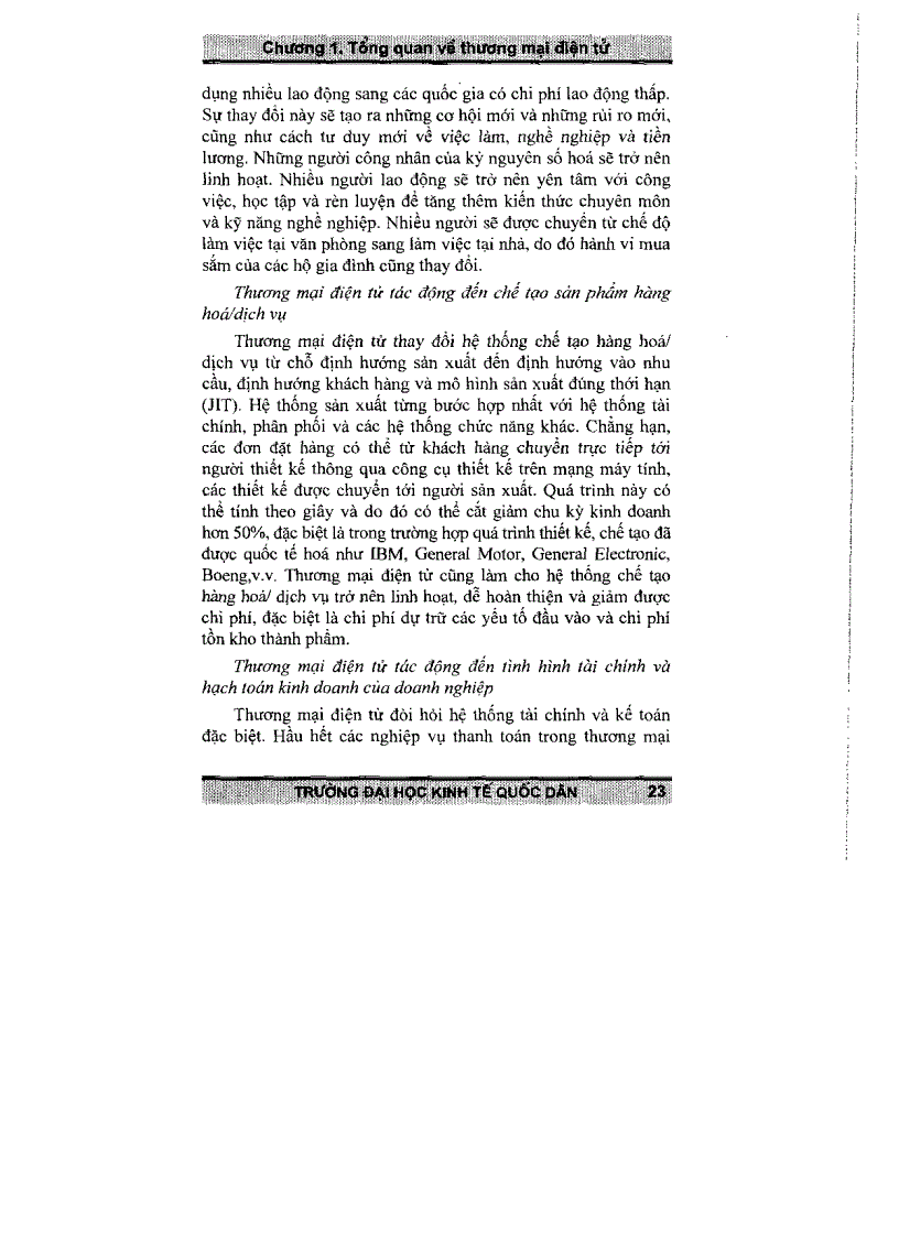 image for page Giáo trình cơ bản về Thương mại điện tử TS Trần Văn Hòe 2006