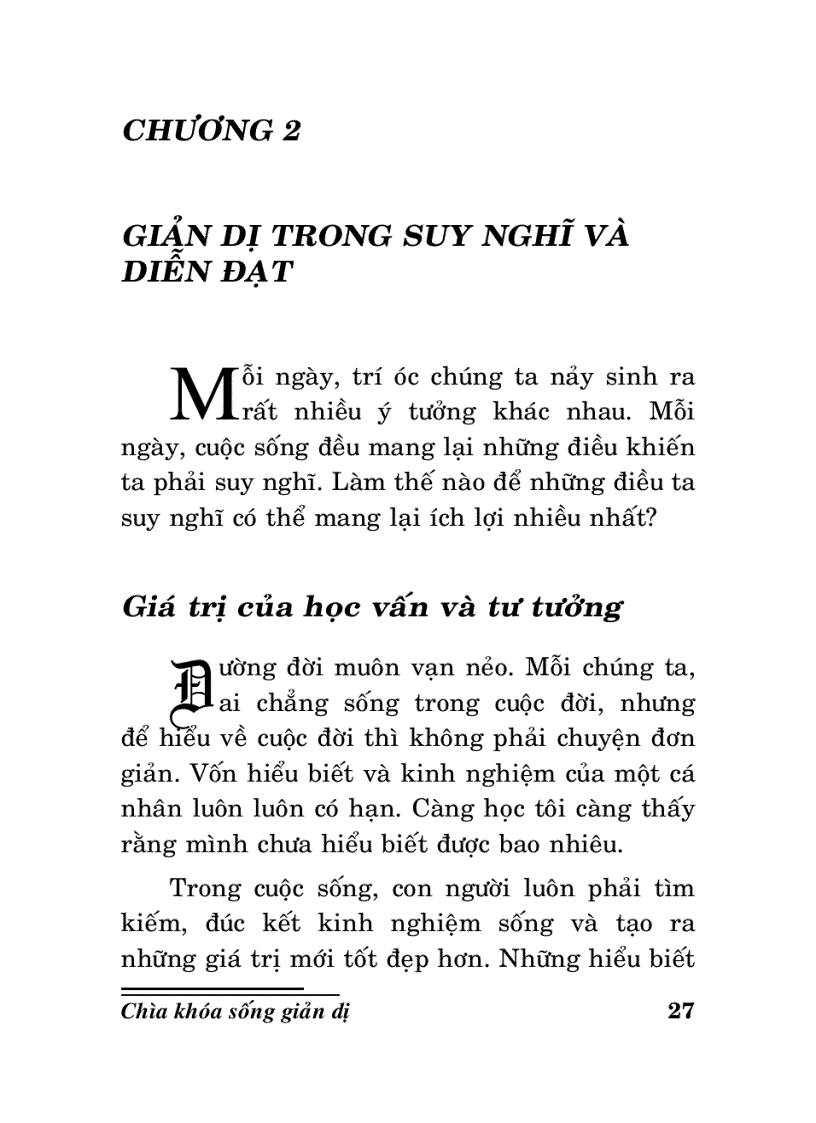 image for page Quà tặng trái tim Chìa khóa sống giản dị
