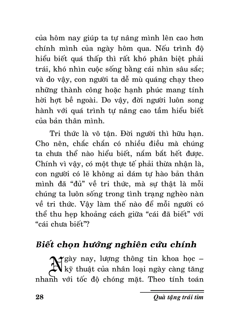 image for page Quà tặng trái tim Chìa khóa sống giản dị