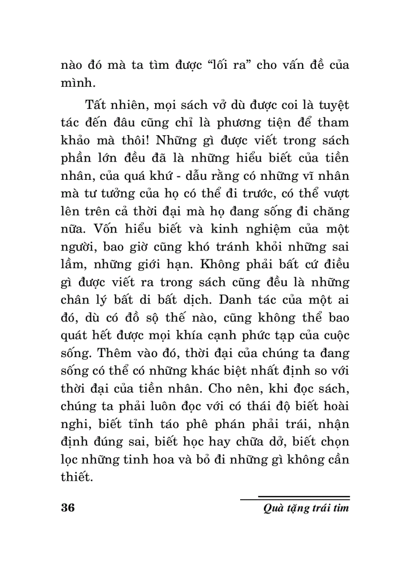 image for page Quà tặng trái tim Chìa khóa sống giản dị