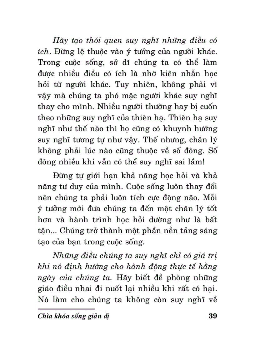 image for page Quà tặng trái tim Chìa khóa sống giản dị