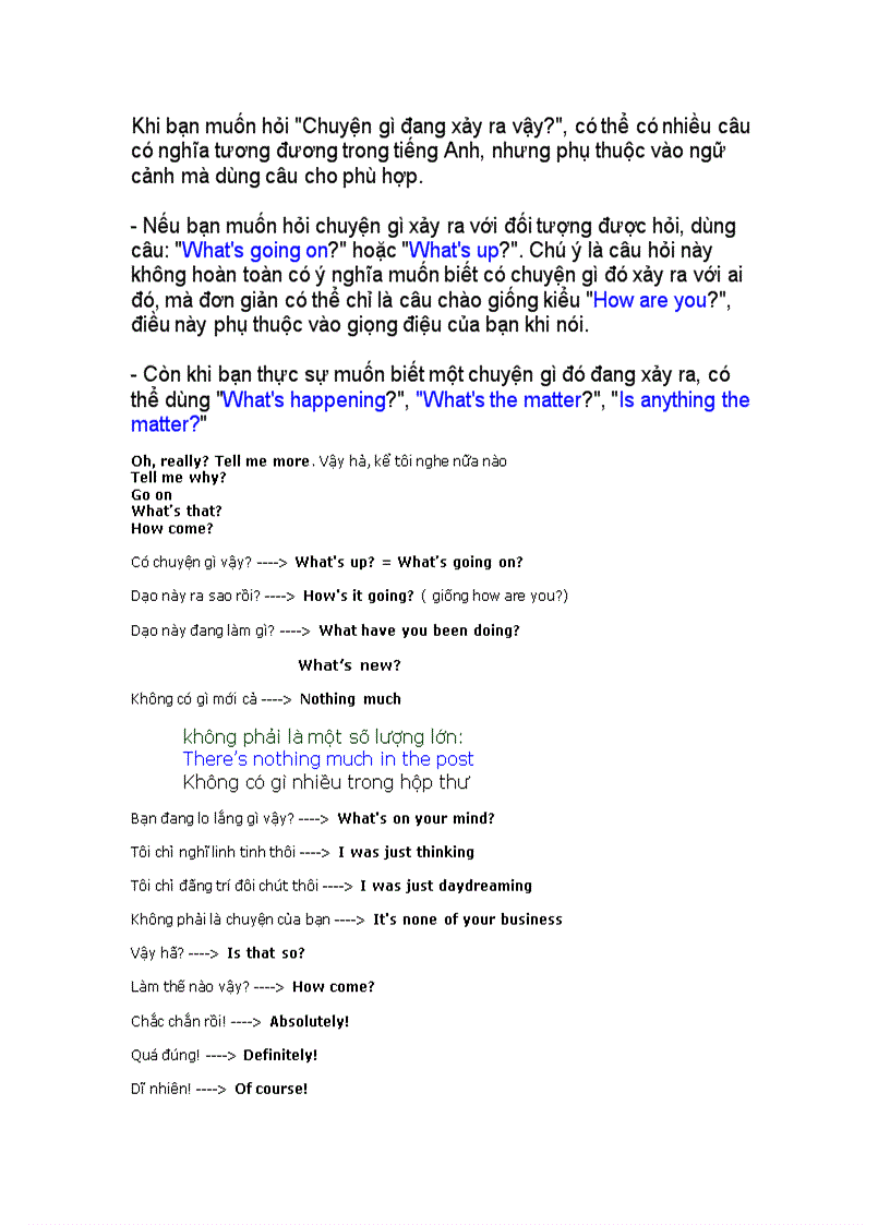 image for page Những câu nói tiếng anh thông dụng word