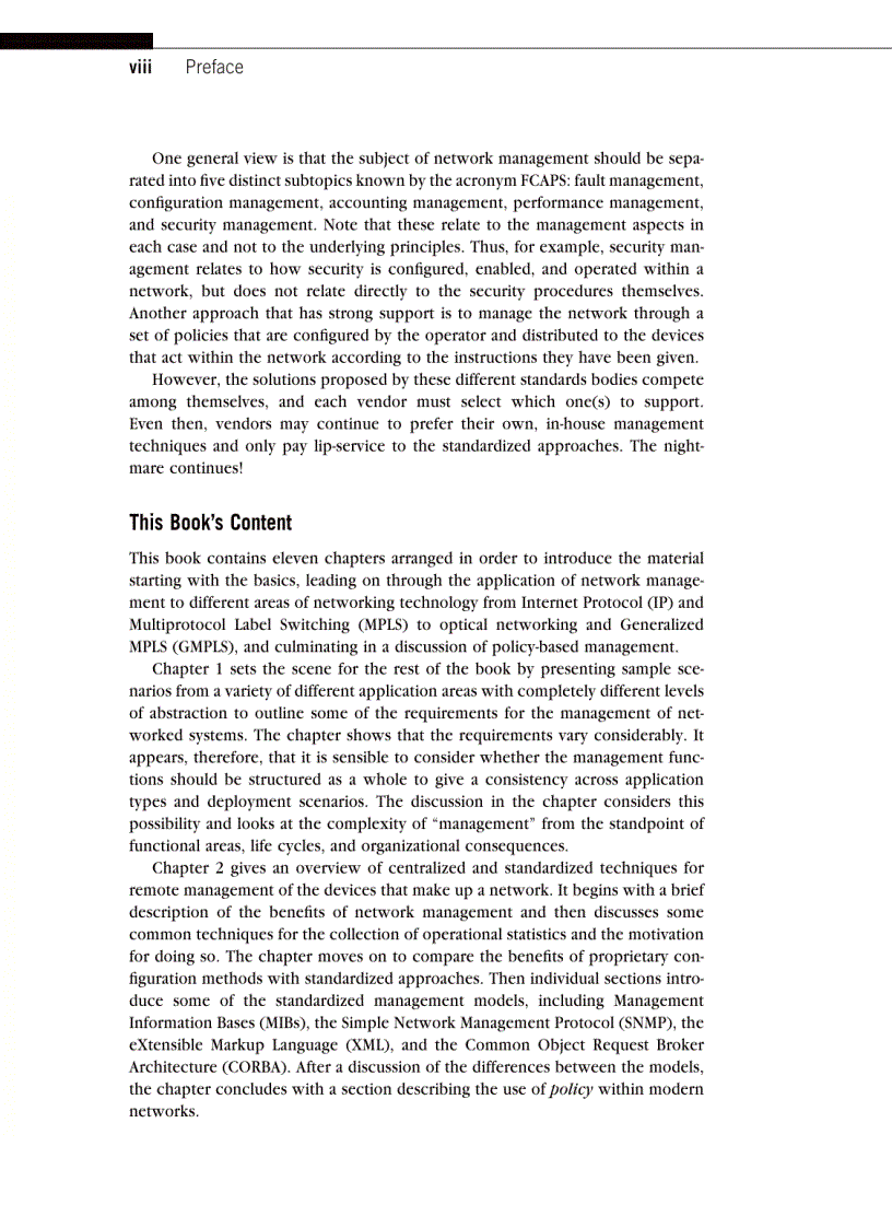 image for page Network Management