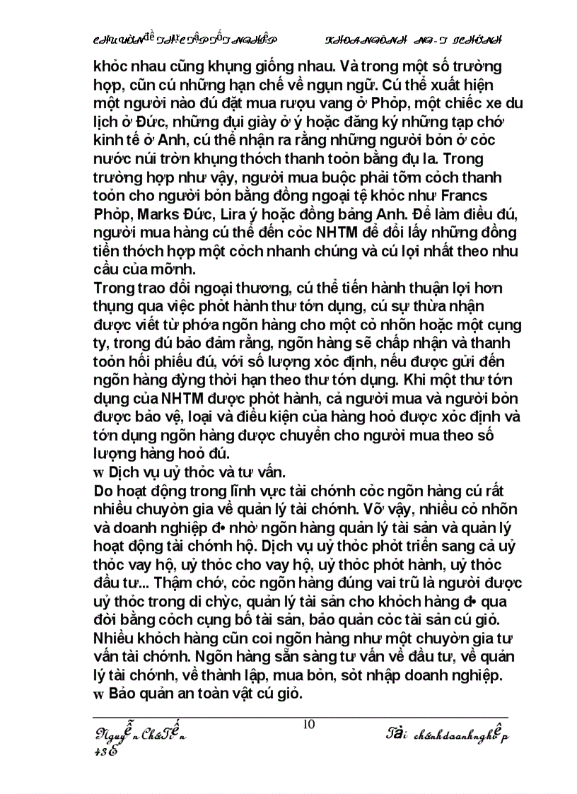 image for page Thẩm định tài chính dự án đầu tư của ngân hàng thương mạiThẩm định tài chính dự án đầu tư của ngân hàng thương mại