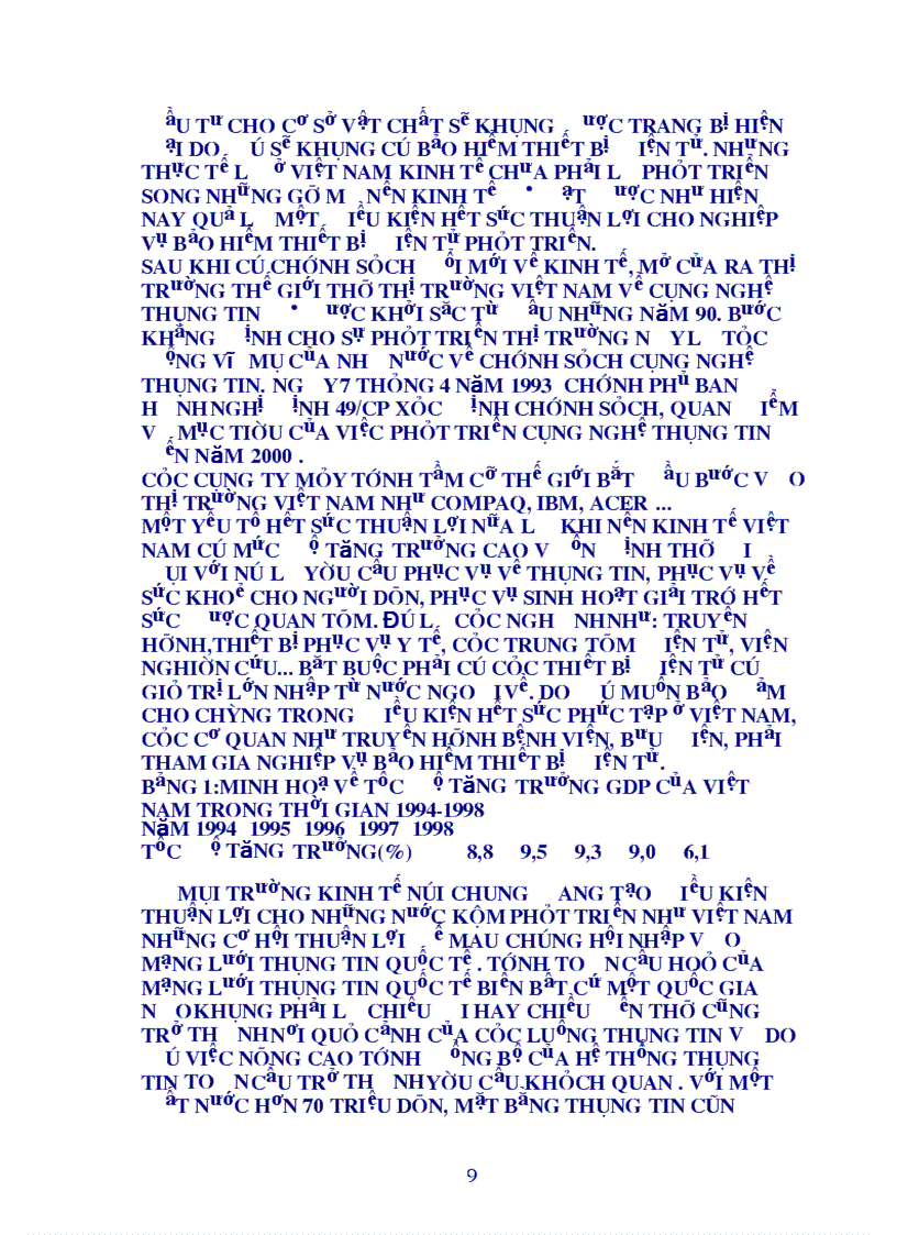 image for page Một số kiến nghị nhằm góp phần nâng cao chất lượng nghiệp vụ bảo hiểm thiết bị điện tử