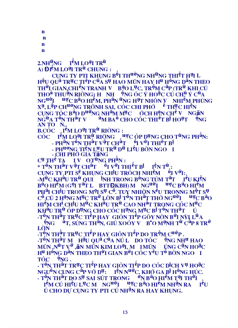 image for page Một số kiến nghị nhằm góp phần nâng cao chất lượng nghiệp vụ bảo hiểm thiết bị điện tử