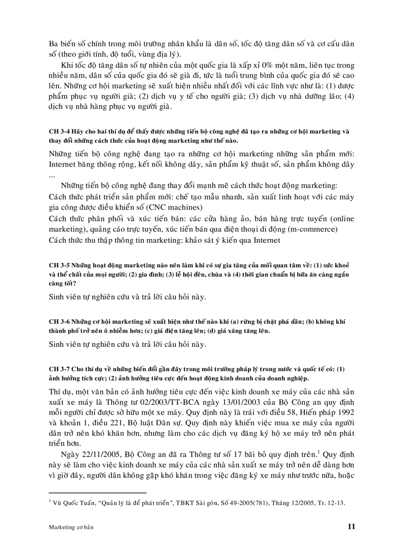 image for page Hướng dẫn và trả lời câu hỏi ôn tập MARKETING cơ bản