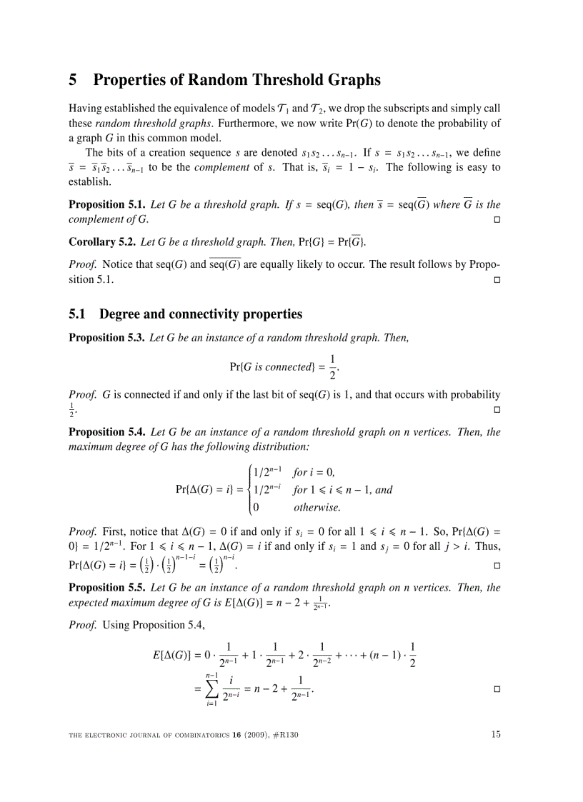 image for page Random Threshold Graphs