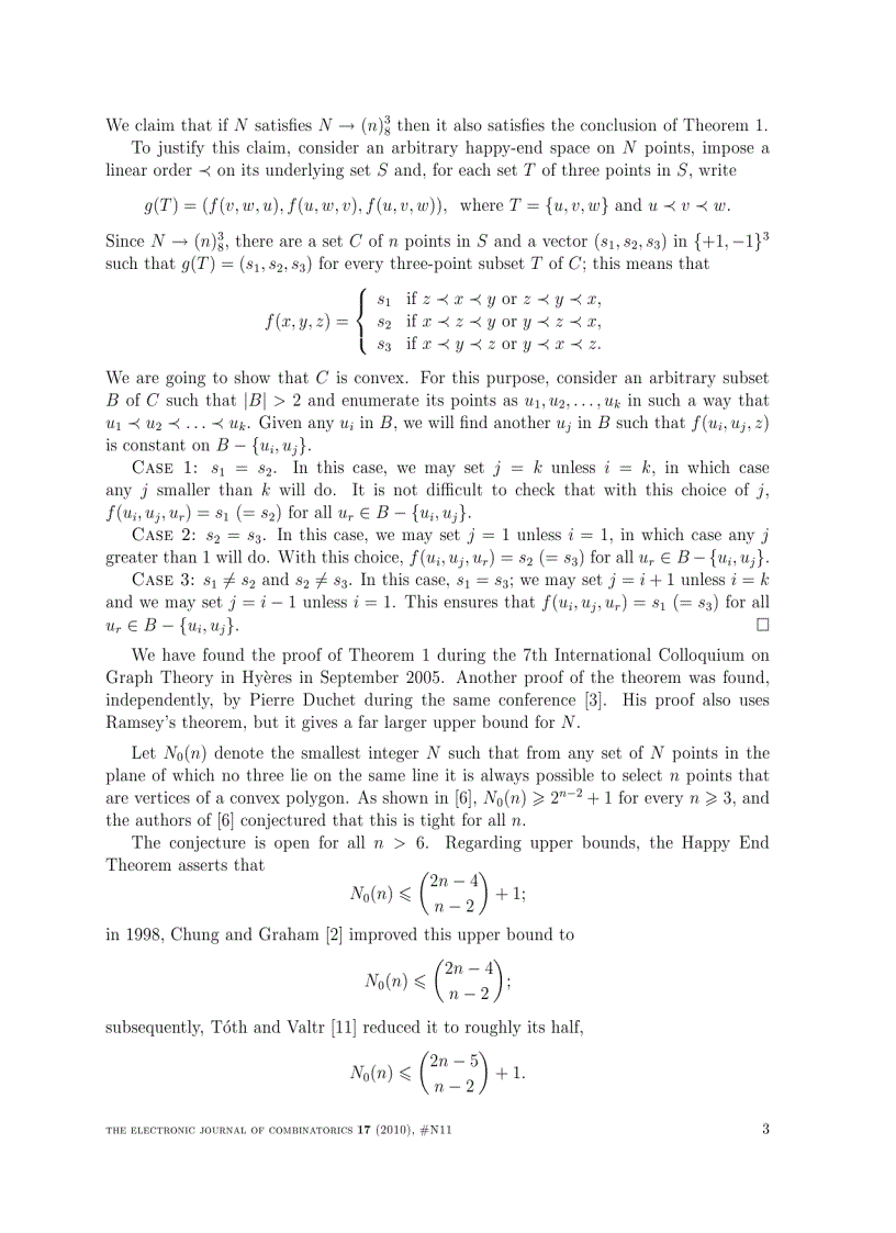 image for page Another abstraction of the Erd os Szekeres Happy End Theorem