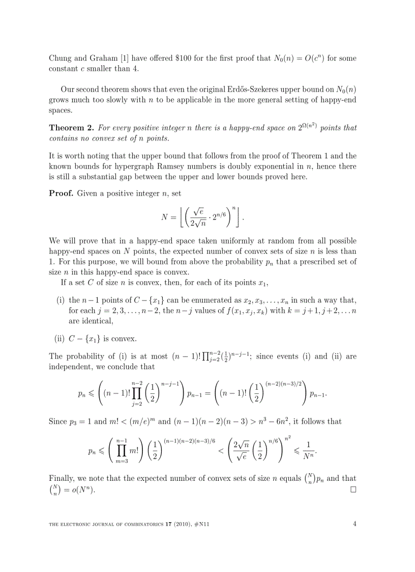 image for page Another abstraction of the Erd os Szekeres Happy End Theorem