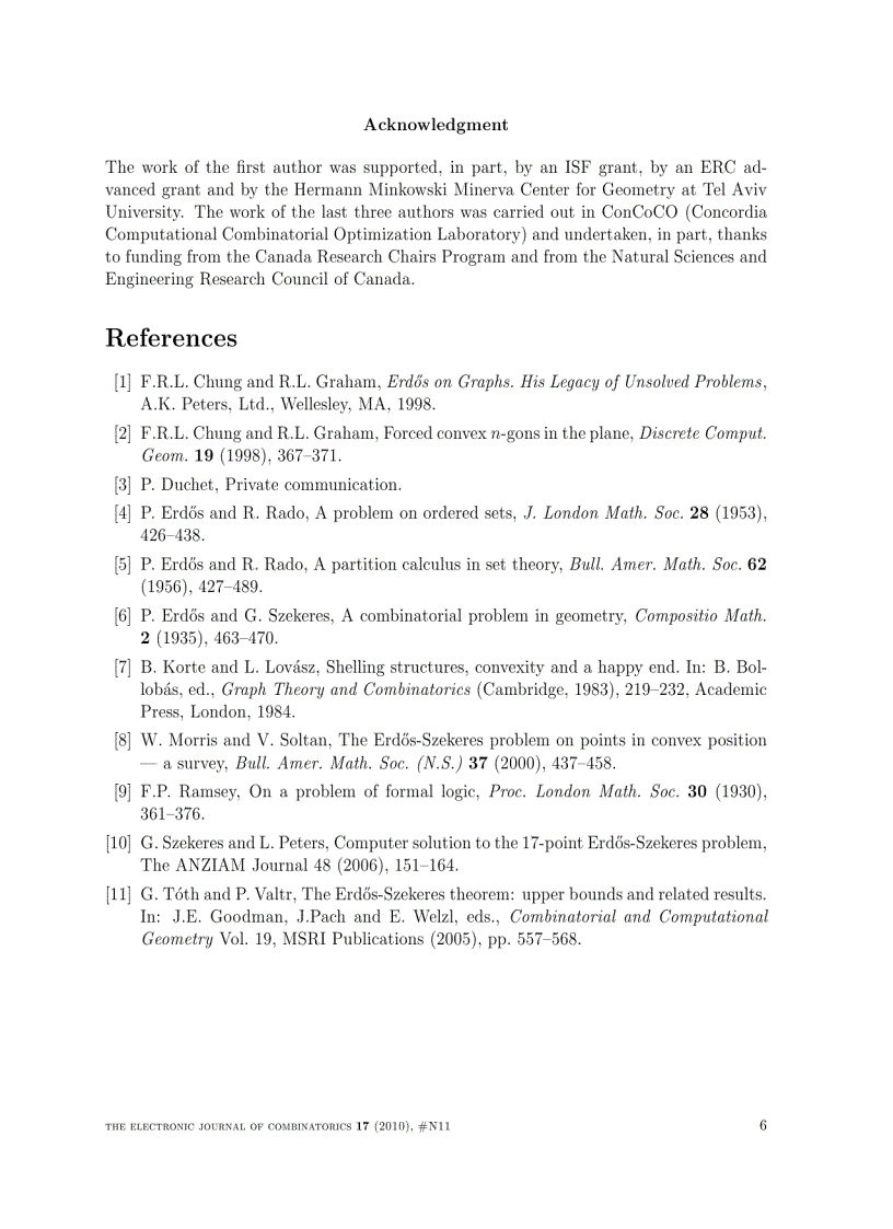 image for page Another abstraction of the Erd os Szekeres Happy End Theorem