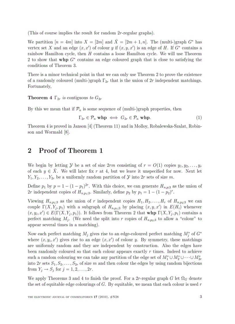 image for page Loose Hamilton Cycles in Random 3 Uniform Hypergraphs