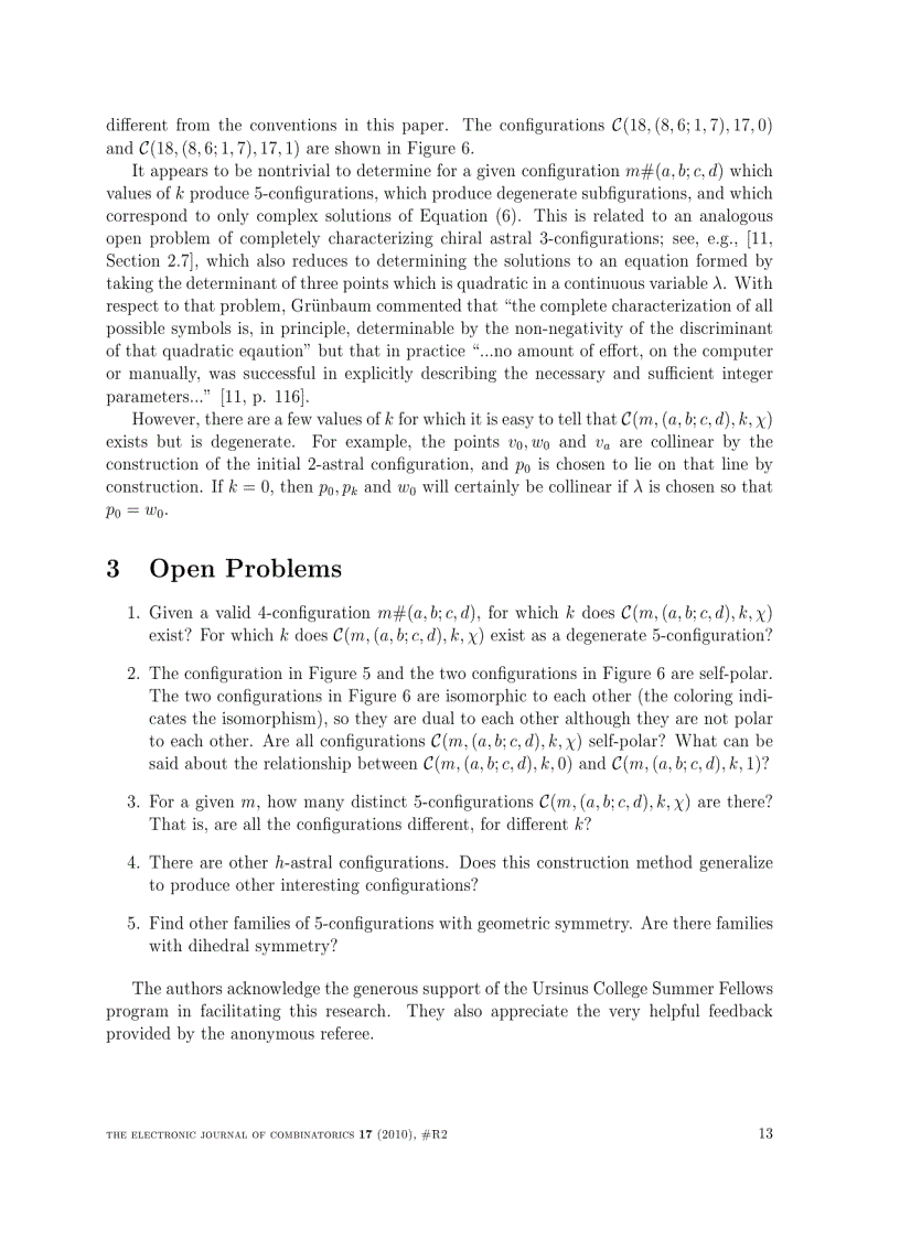 image for page Constructing 5 configurations with chiral symmetry