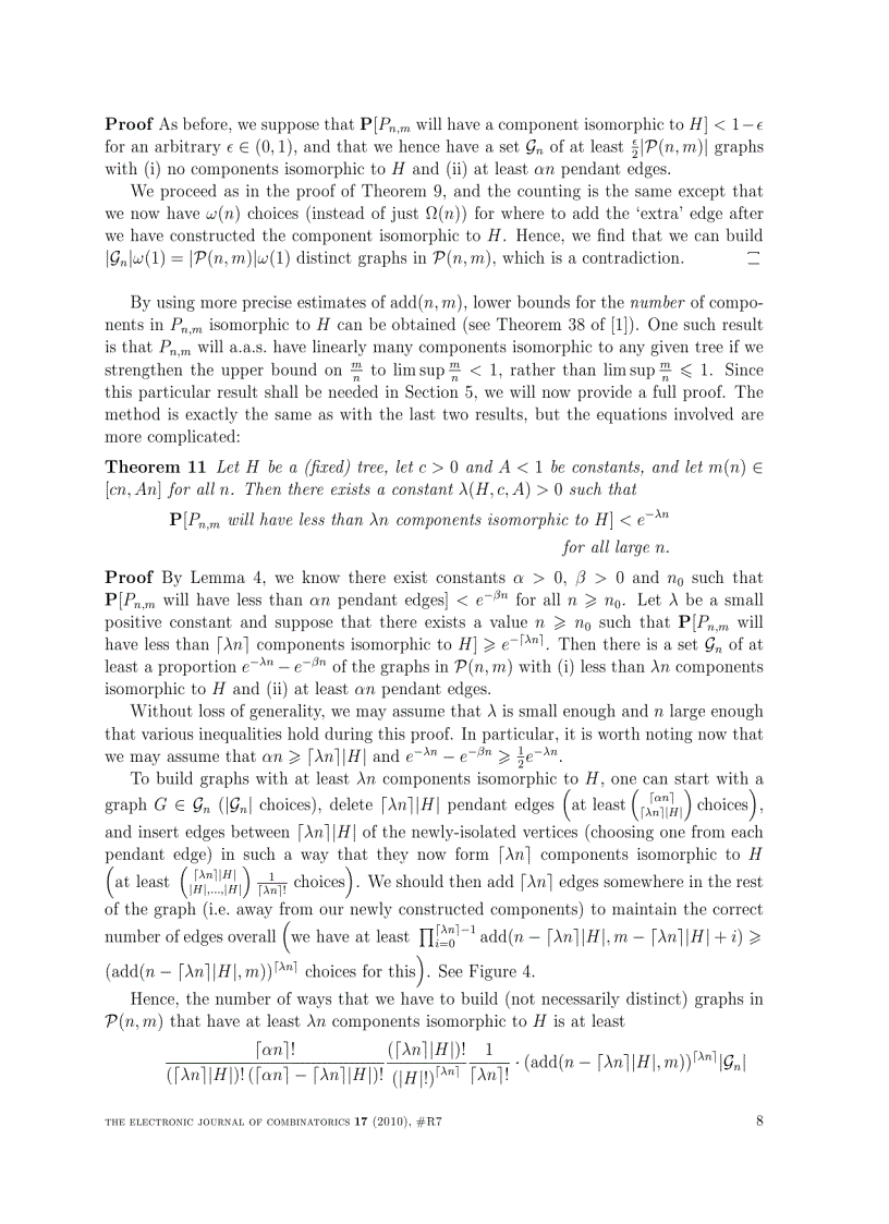image for page The evolution of uniform random planar graphs