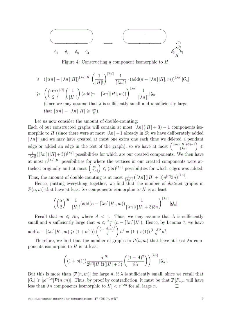 image for page The evolution of uniform random planar graphs