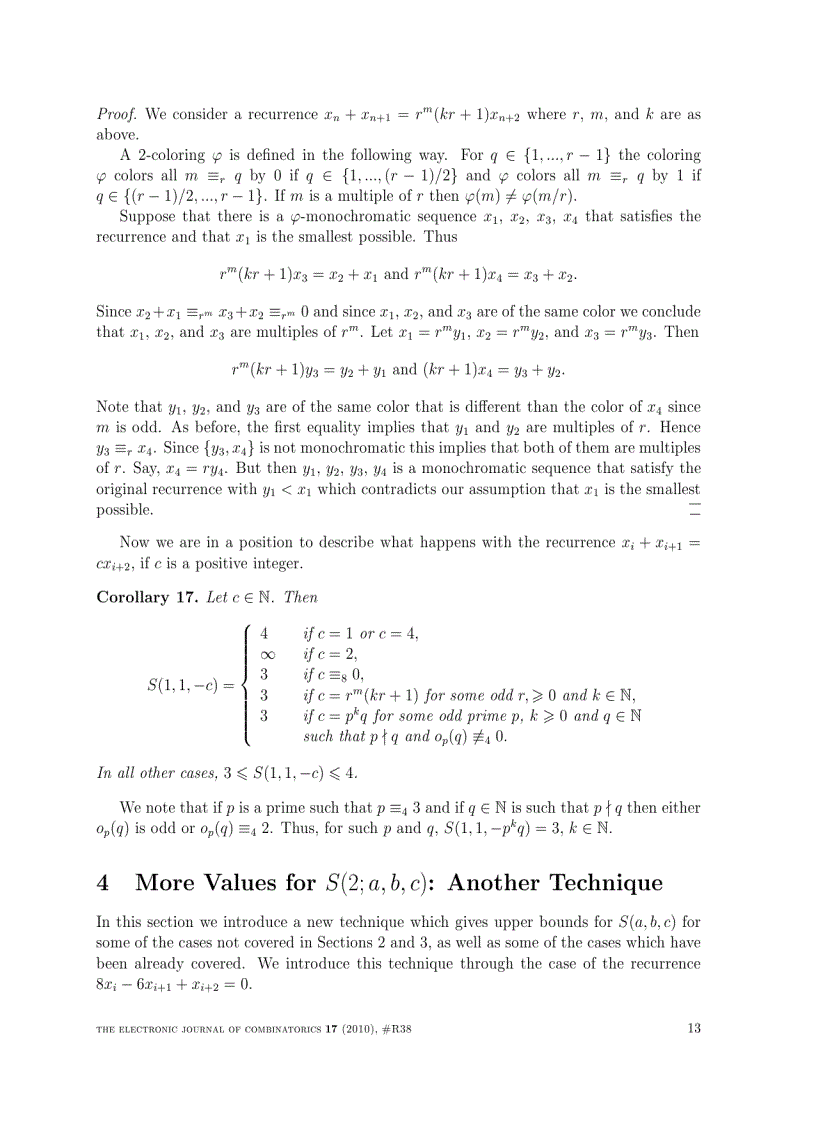 image for page On a Rado Type Problem for Homogeneous Second Order Linear Recurrences