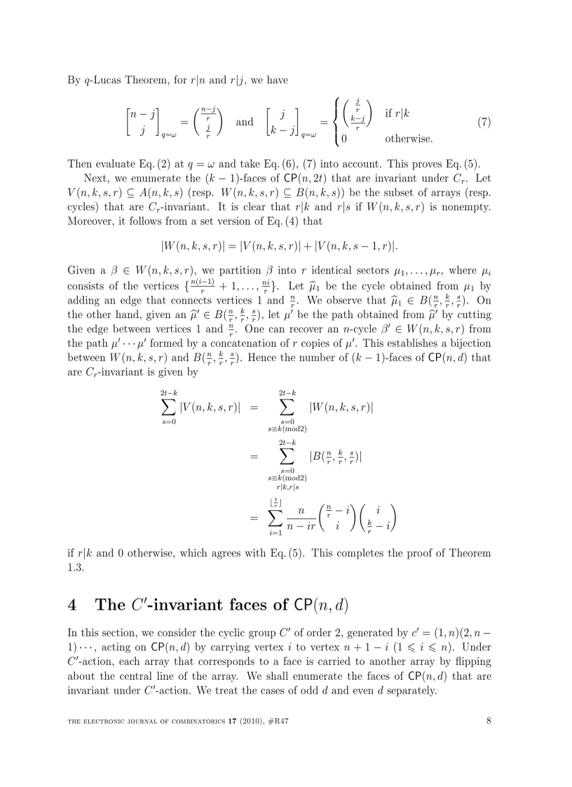 image for page The Cyclic Sieving Phenomenon for Faces of Cyclic Polytopes