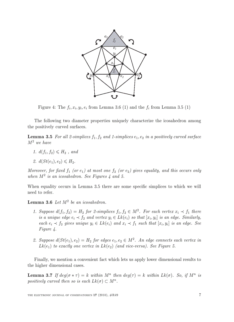 image for page Positively Curved Combinatorial 3 Manifolds