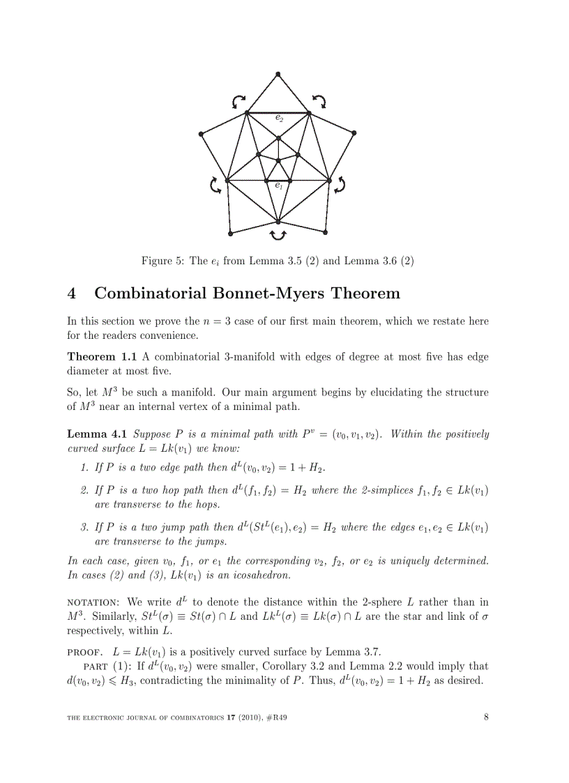 image for page Positively Curved Combinatorial 3 Manifolds