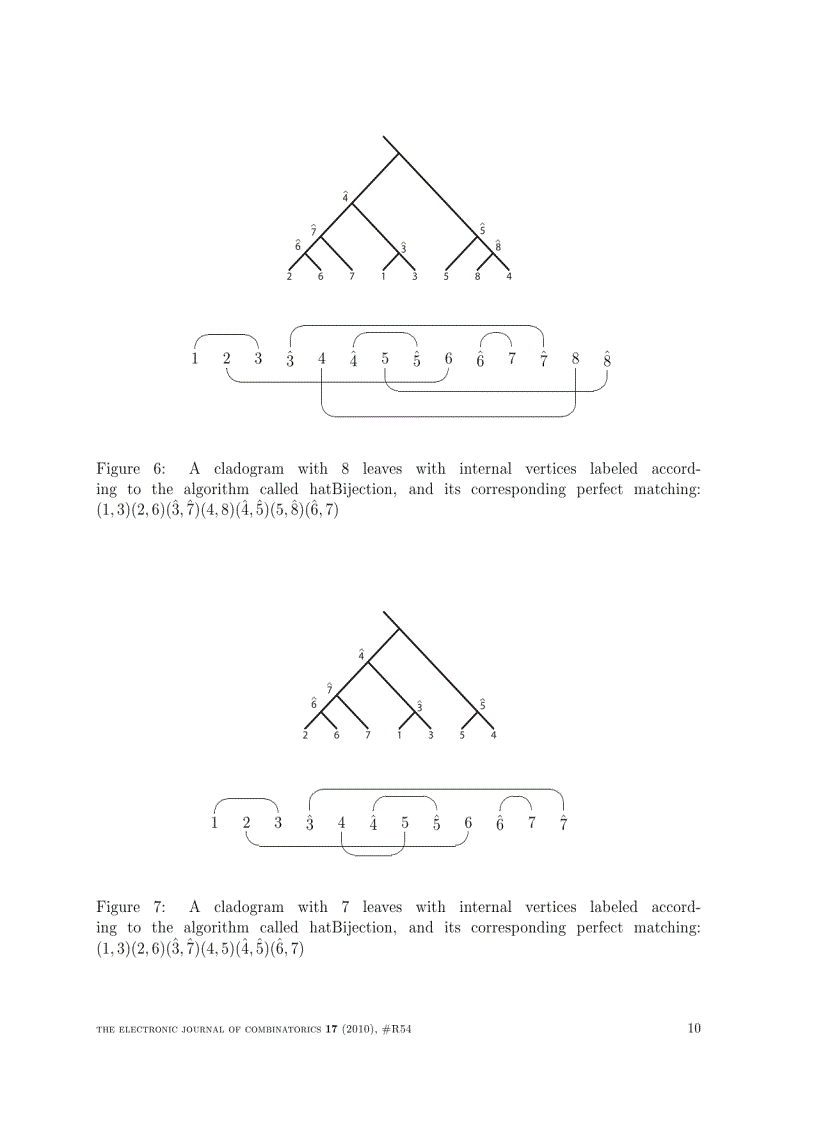 image for page Encodings of cladograms and labeled trees