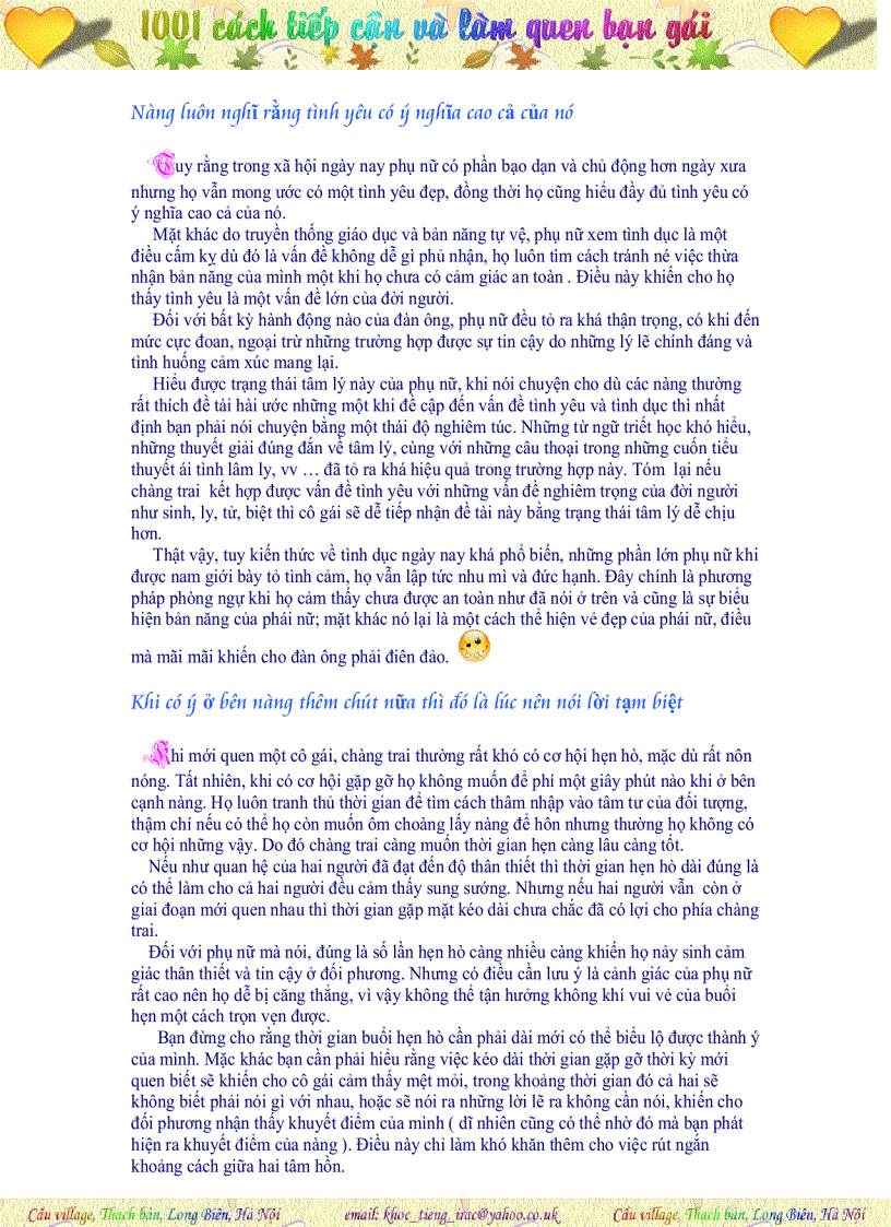 image for page 1000 cách tiếp cận và làm quen bạn gái
