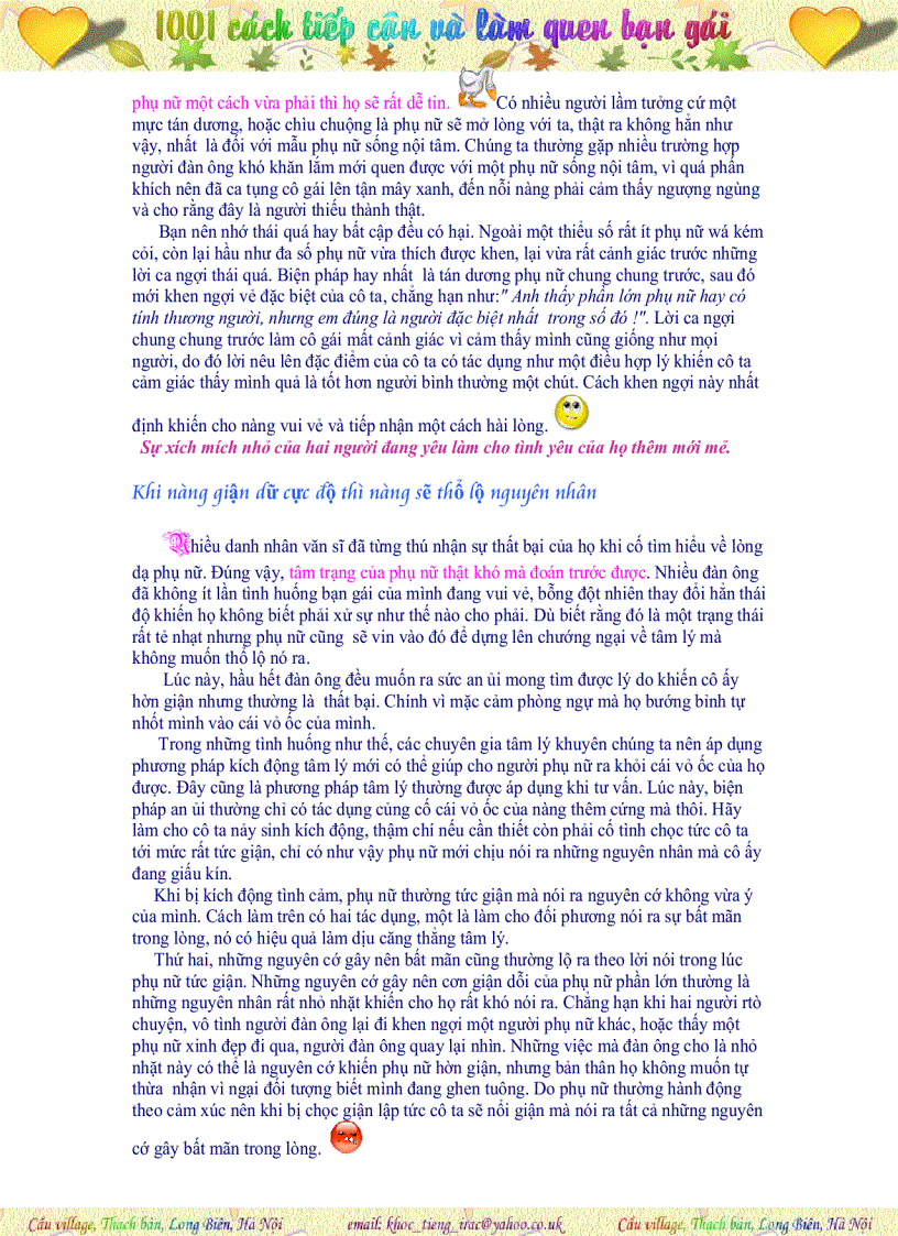 image for page 1000 cách tiếp cận và làm quen bạn gái