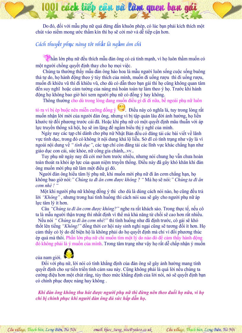 image for page 1000 cách tiếp cận và làm quen bạn gái