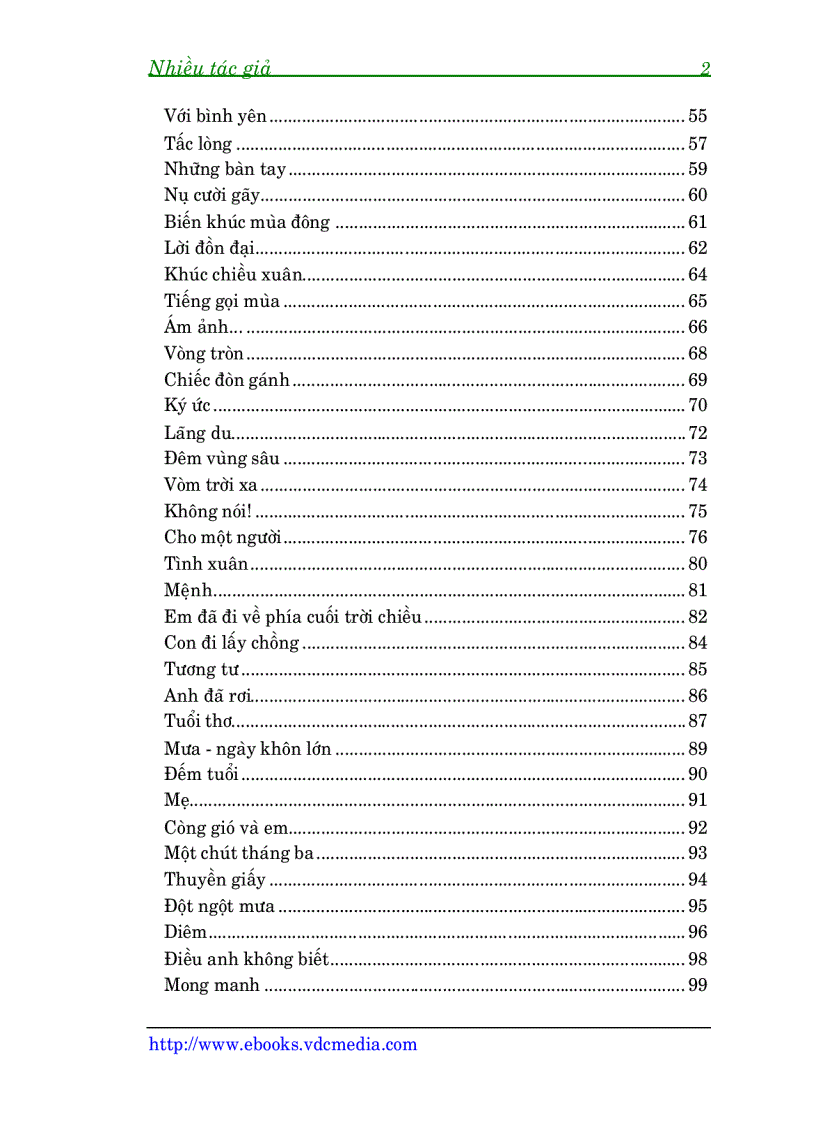 image for page Ebook Những vần thơ đẹp