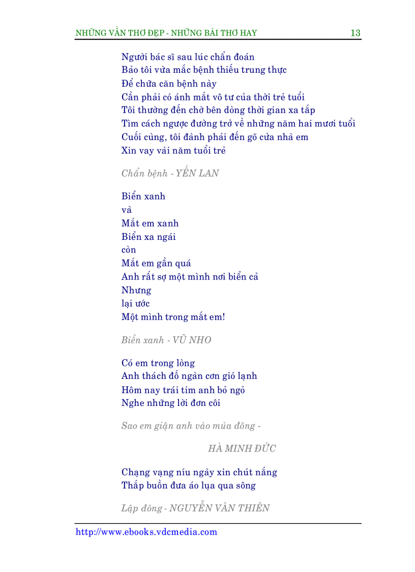 image for page Ebook Những vần thơ đẹp