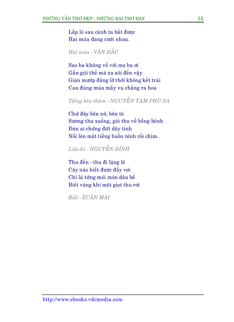 image for page Ebook Những vần thơ đẹp