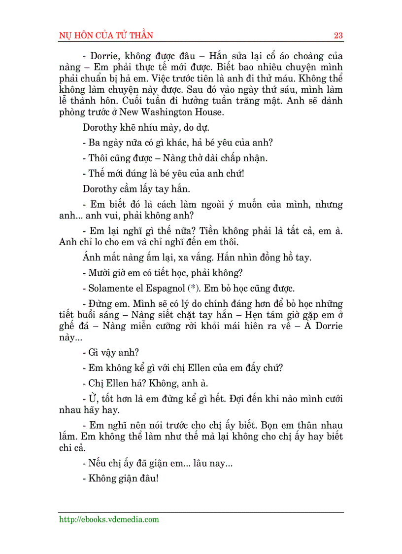 image for page Ebook Nụ hôn của tử thần